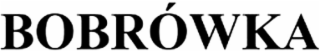 BOBRÓWKA logo