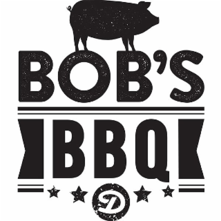 BOB'S BBQ D logo