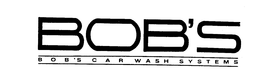 BOB'S CAR WASH SYSTEMS logo