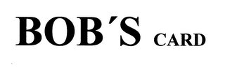 BOB'S CARD logo