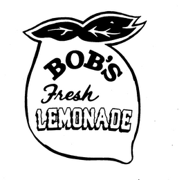 BOB'S FRESH LEMONADE logo