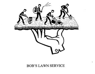 BOB'S LAWN SERVICE logo