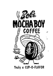 BOB'S MOCHABOY COFFEE TRULY A CUP-O-FLAVOR logo