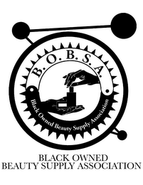 B.O.B.S.A. BLACK OWNED BEAUTY SUPPLY ASSOCIATION logo
