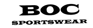 BOC SPORTSWEAR logo