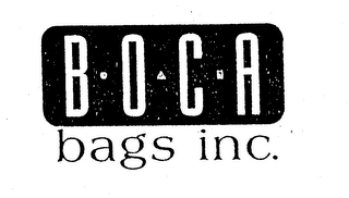 BOCA BAGS INC. logo