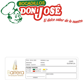 BOCADILLOS DON JOSÉ EL DULCE SABOR DE LO NUESTRO logo