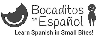 BOCADITOS DE ESPAÑOL LEARN SPANISH IN SMALL BITES! logo