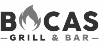 BOCAS GRILL & BAR logo