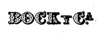 BOCK Y CA. logo