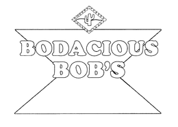 BODACIOUS BOB'S logo
