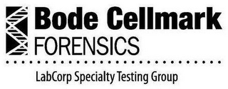 BODE CELLMARK FORENSICS LABCORP SPECIALTY TESTING GROUP logo