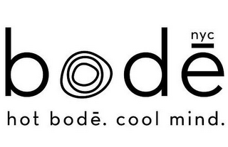 BODE NYC HOT BODE. COOL MIND. logo