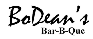 BODEAN'S BAR-B-QUE logo