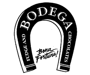 BODEGA FUDGE AND CHOCOLATES BONA FORTUNA! logo