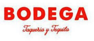 BODEGA TAQUERIA Y TEQUILA logo