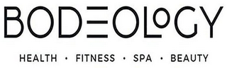 BODEOLOGY HEALTH FITNESS SPA BEAUTY logo