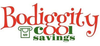 BODIGGITY COOL SAVINGS logo