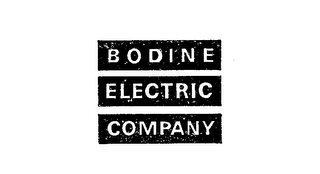 BODINE ELECTRIC COMPANY logo