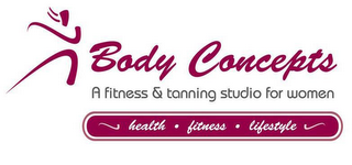 BODY CONCEPTS A FITNESS & TANNING STUDIO FOR WOMEN HEALTH · FITNESS · LIFESTYLE logo