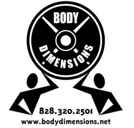 BODY DIMENSIONS 828.320.2501 WWW.BODYDIMENSIONS.NET logo