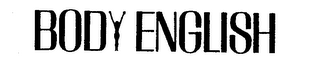 BODY ENGLISH logo