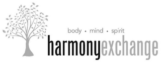 BODY · MIND · SPIRIT HARMONYEXCHANGE logo