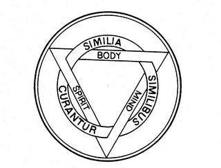 BODY MIND SPIRIT SIMILIA SIMILIBUS CURANTUR logo
