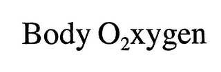 BODY O2XYGEN logo