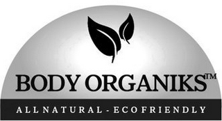 BODY ORGANIKS NATURAL ECOFRIENDLY logo