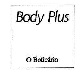 BODY PLUS O BOTICÁRIO logo