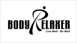 BODY RELAXER LIVE WELL· BE WELL logo