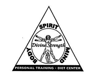 BODY SPIRIT MIND PERSONAL TRAINING · DIET CENTER DIVINE STRENGTH logo