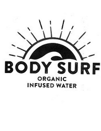 BODY SURF ORGANIC INFUSED WATER logo