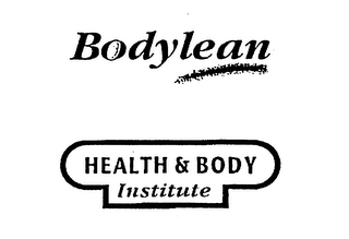 BODYLEAN HEALTH & BODY INSTITUTE logo