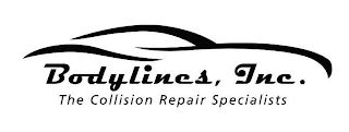BODYLINES, INC. THE COLLISION REPAIR SPECIALISTS logo