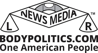 BODYPOLITICS.COM ONE AMERICAN PEOPLE L R NEWS MEDIA logo