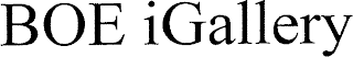 BOE IGALLERY logo