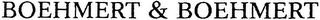 BOEHMERT & BOEHMERT logo