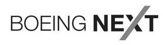 BOEING NEXT logo