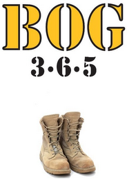 BOG 3·6·5 logo