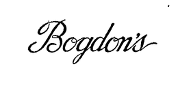 BOGDON'S logo