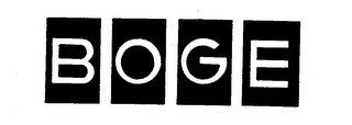 BOGE logo