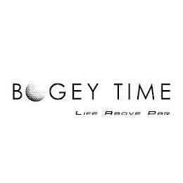 BOGEY TIME LIFE ABOVE PAR logo