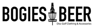 BOGIES BEER DISC GOLF CLOTHING & ACCESSORIES logo