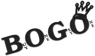 BOGO BUY ONE GET ONE logo