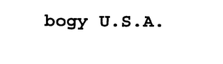 BOGY U. S. A. logo