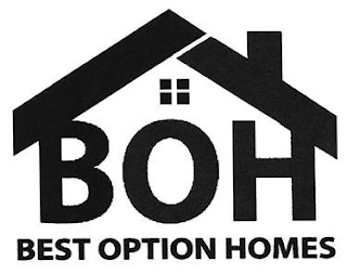BOH BEST OPTION HOMES logo