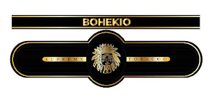 BOHEKIO SUPREME TOBACCO logo