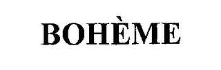 BOHEME logo